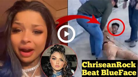 blueface and chrisean fighting|Blueface And Chrisean Rock Fighting Footage